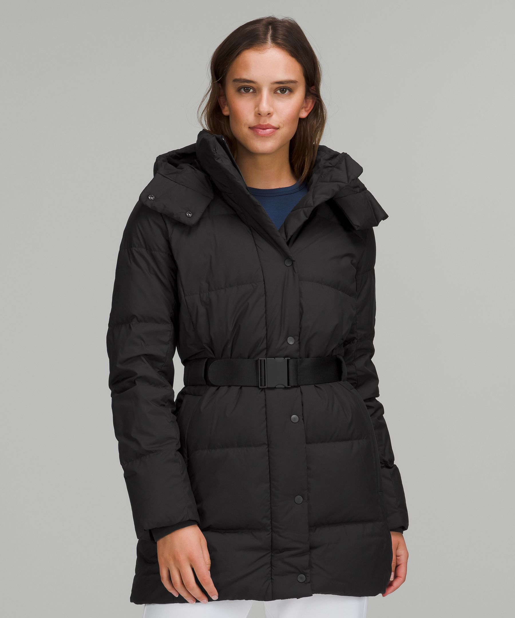 Lululemon Wunder Puff Belted Waist 600-Down-Fill Jacket