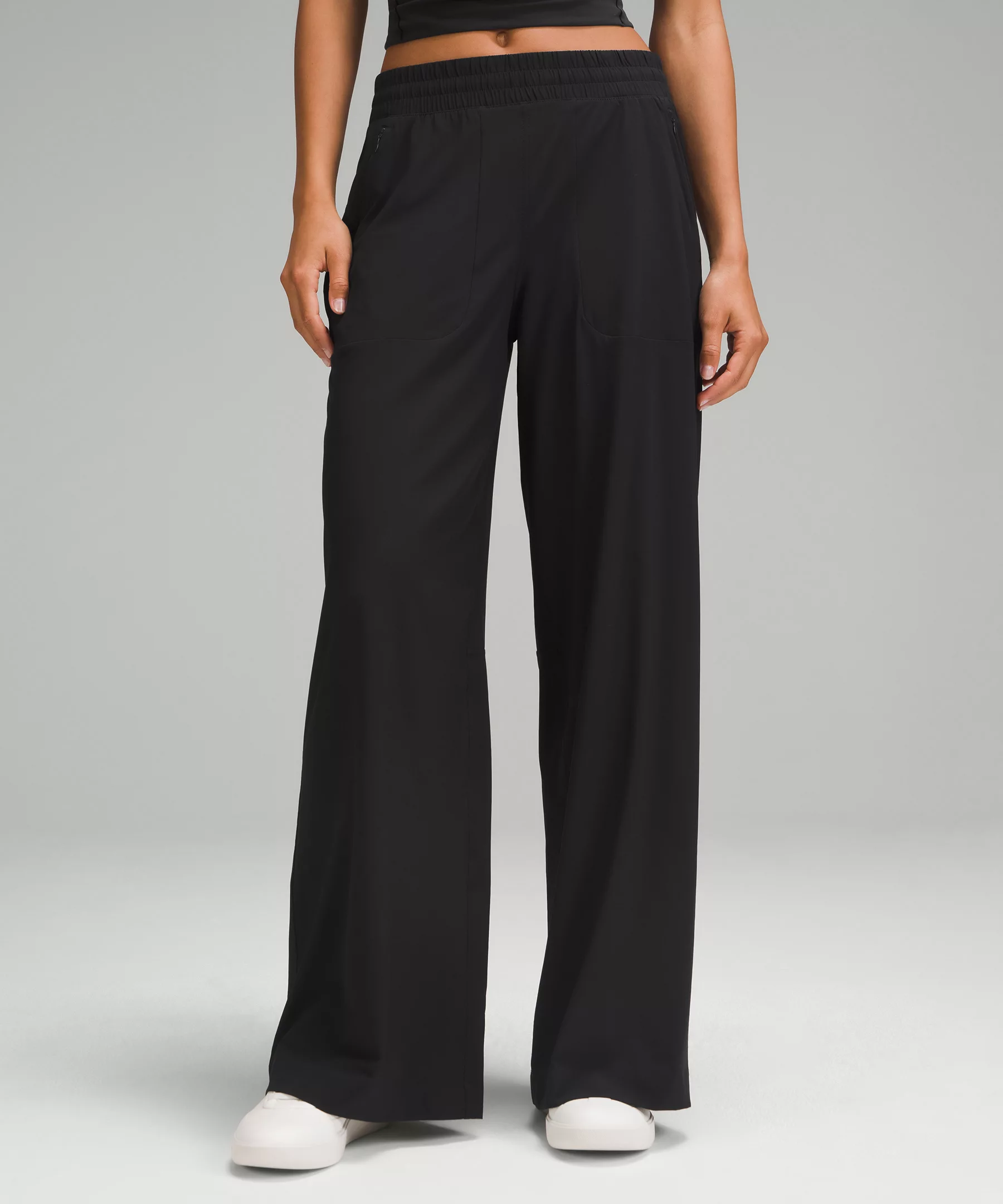 Lululemon Swift Mid-Rise Wide-Leg 女裤