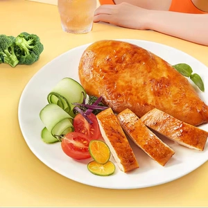 袋鼠先生高蛋白鸡胸肉即食健身代餐饱腹0低脂肪卡轻食零食鸡肉