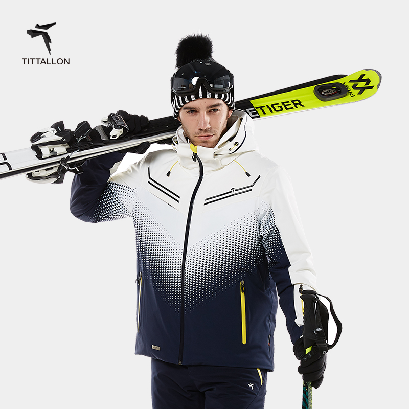 Tittallon体拓滑雪服套装男