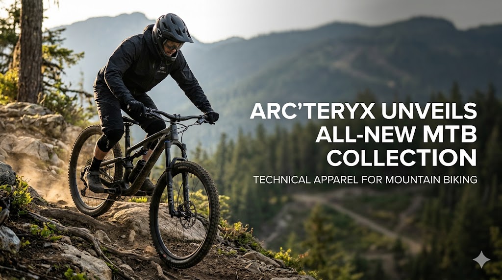 Arc'teryx Mountain Bike MTB Apparel Collection 2026