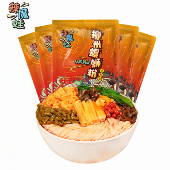 16.57元包邮！辣魔蛙 广西柳州螺蛳粉320g*5袋