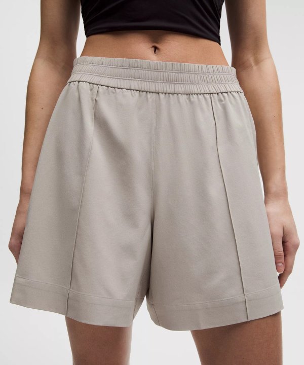 lululemon Breezily Mid-Rise 女士短裤 6英寸