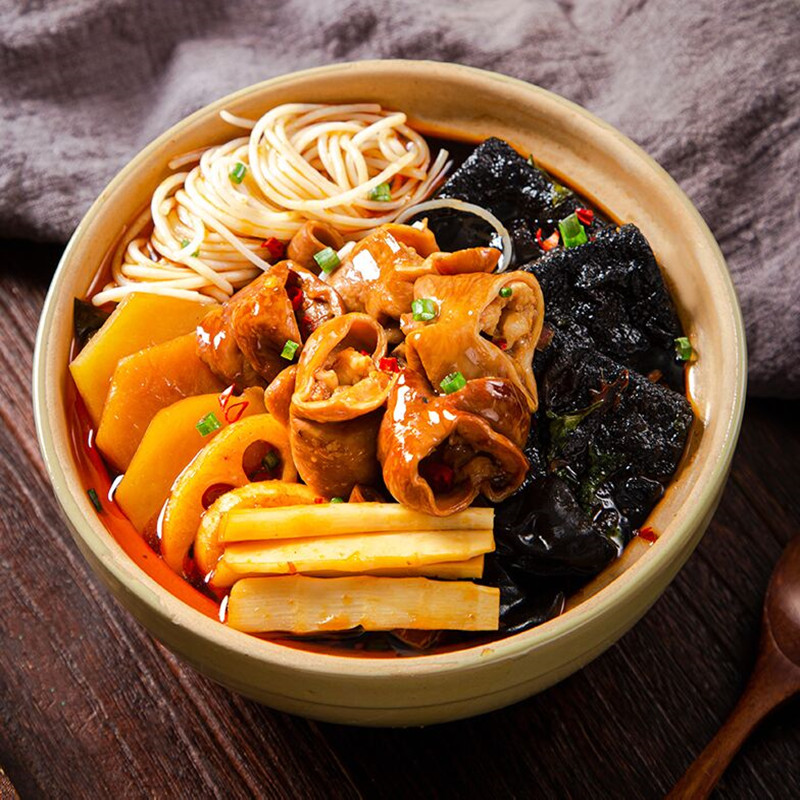 【送砂锅】即食老长沙肥肠煲米线粉*4盒