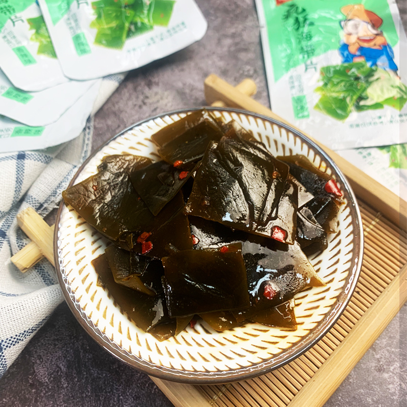 疯狂海带片海味小零食即食风味小吃休闲食品