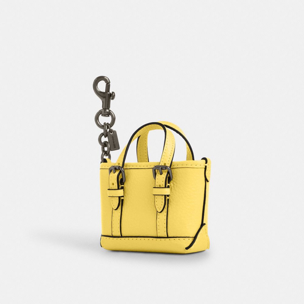 coach mini warner tote bag charm CBK61-QBYLW