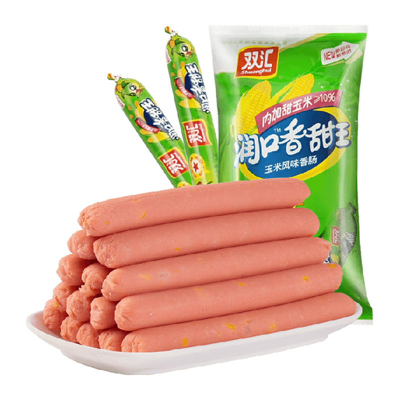 双汇润口香甜王玉米味香肠30g*9支
