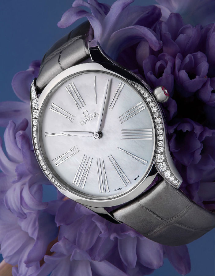 omega 欧米伽 de ville trésor 系列新女表