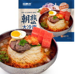 9.45元包邮！桂青源 朝族风味大冷面 380g*6袋
