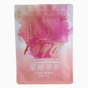 6.9元包邮！foyoo多口味水果坚果麦片420g