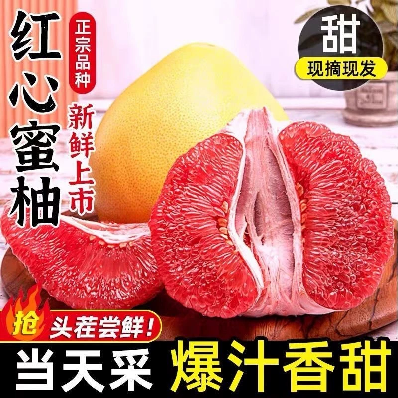 广西红心柚5-6斤