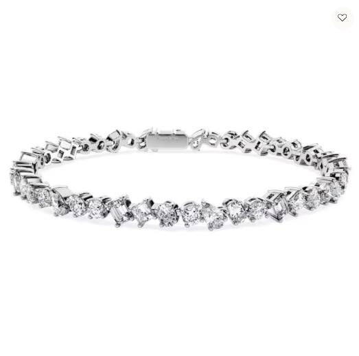 swarovski Galaxy Tennis bracelet 合成钻石手镯