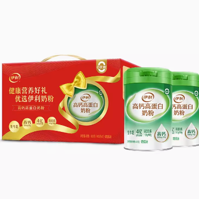 47.4元包邮！伊利大人高钙高蛋白奶粉400g*2罐