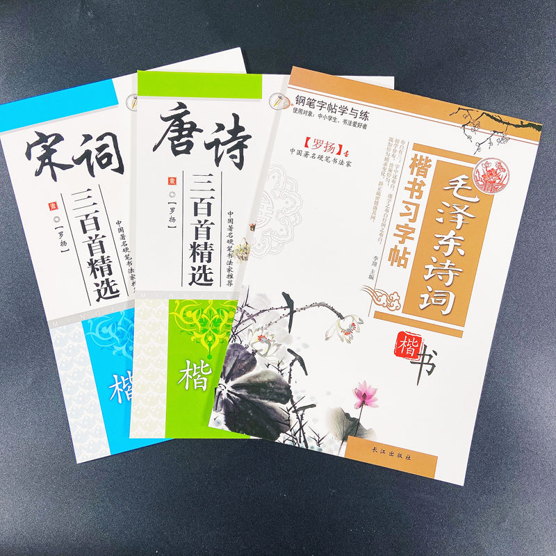 【唐诗宋词】临摹本楷字帖