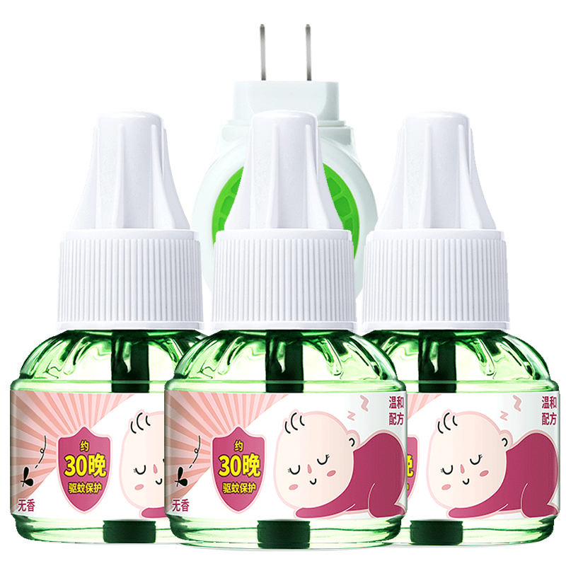 创造官电热蚊香液3液+1器