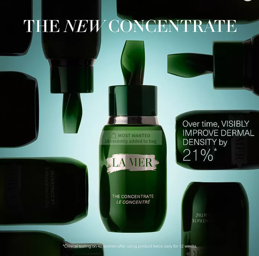 La Mer 新款浓萃修护精华上新