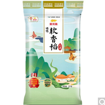 20.9元！金龙鱼 软香稻大米 5kg