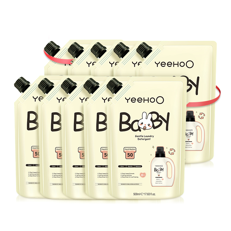 【英氏】婴儿专用洗衣液500ml*10袋