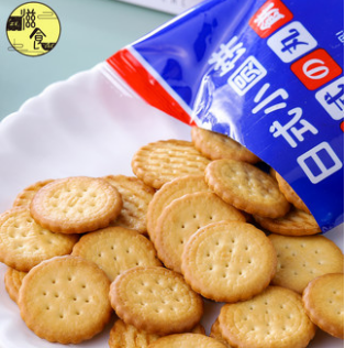 12.8元包邮！滋食日式小圆饼干600g