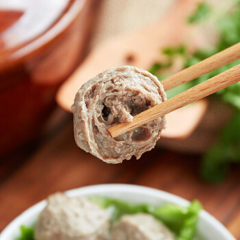 【南乐馆】黄河畔 手打牛肉丸 牛肉丸 250g*四袋