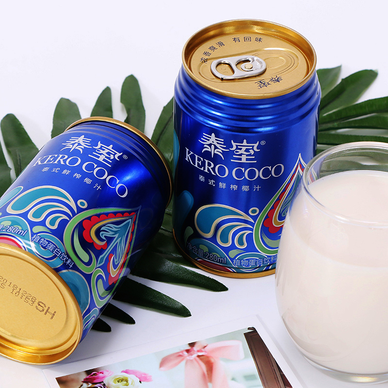 泰室鲜榨大白罐椰奶整箱
