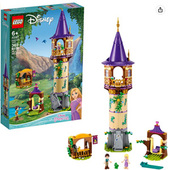 Lego 乐高迪士尼公主系列43187 长发公主的紫顶塔