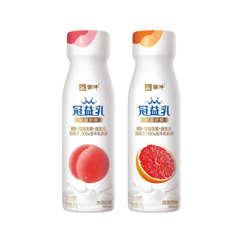 【蒙牛】冠益乳营养酸奶210g*10瓶
