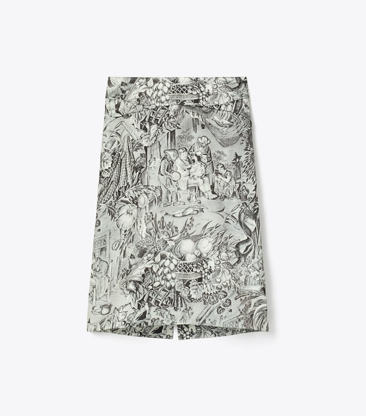 tory burch Printed Viscose Skirt