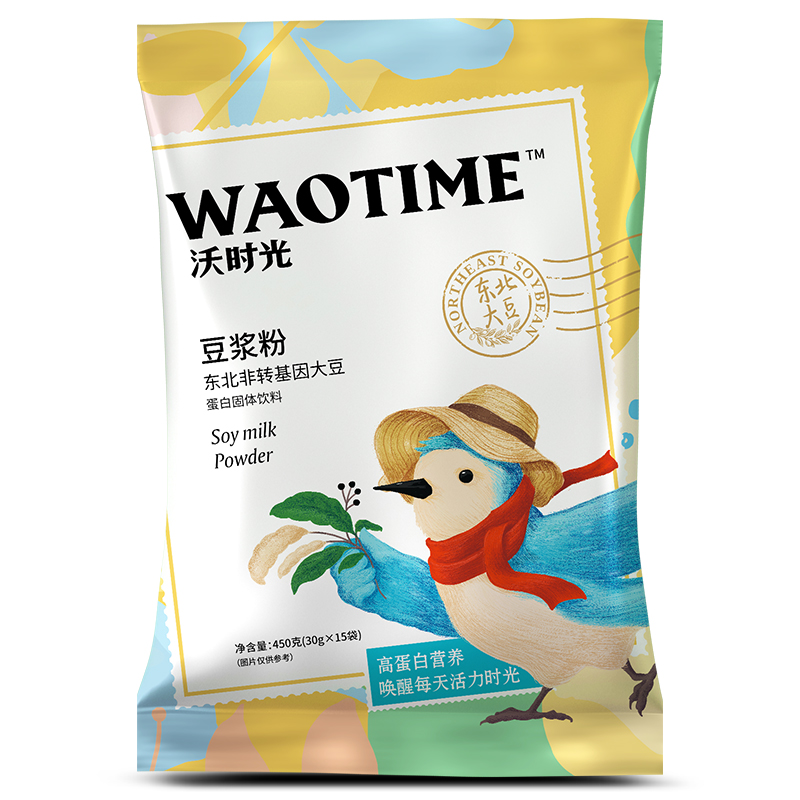 【沃时光】豆浆粉经典原味营养早餐