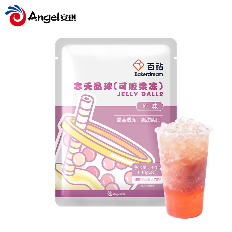 百钻波波奶茶店魔芋晶球