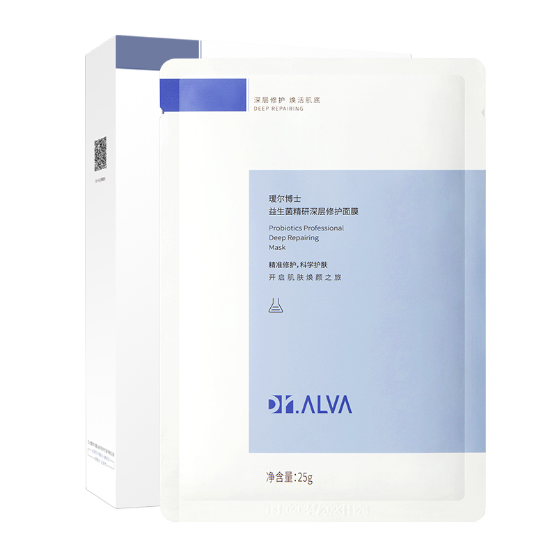 Dr.Alva瑷尔博士玻尿酸补水积雪草熬夜面膜