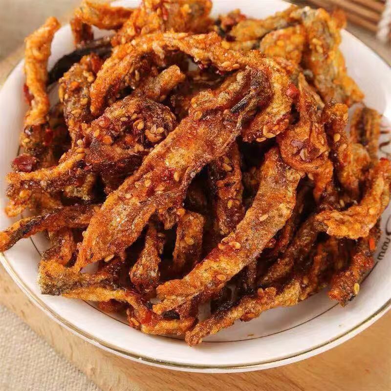 【拍3件12.9元】香酥即食鳕鱼皮*300g