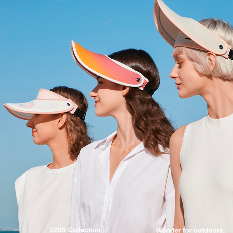 蕉下防晒帽空顶帽大帽檐防紫外线