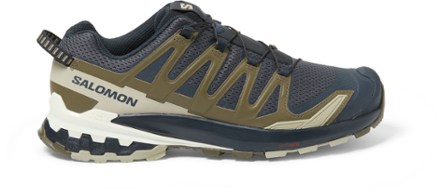 Salomon XA Pro 3D V9 萨洛蒙男士徒步鞋 Indiaink/Olivenight/Aloewash 14