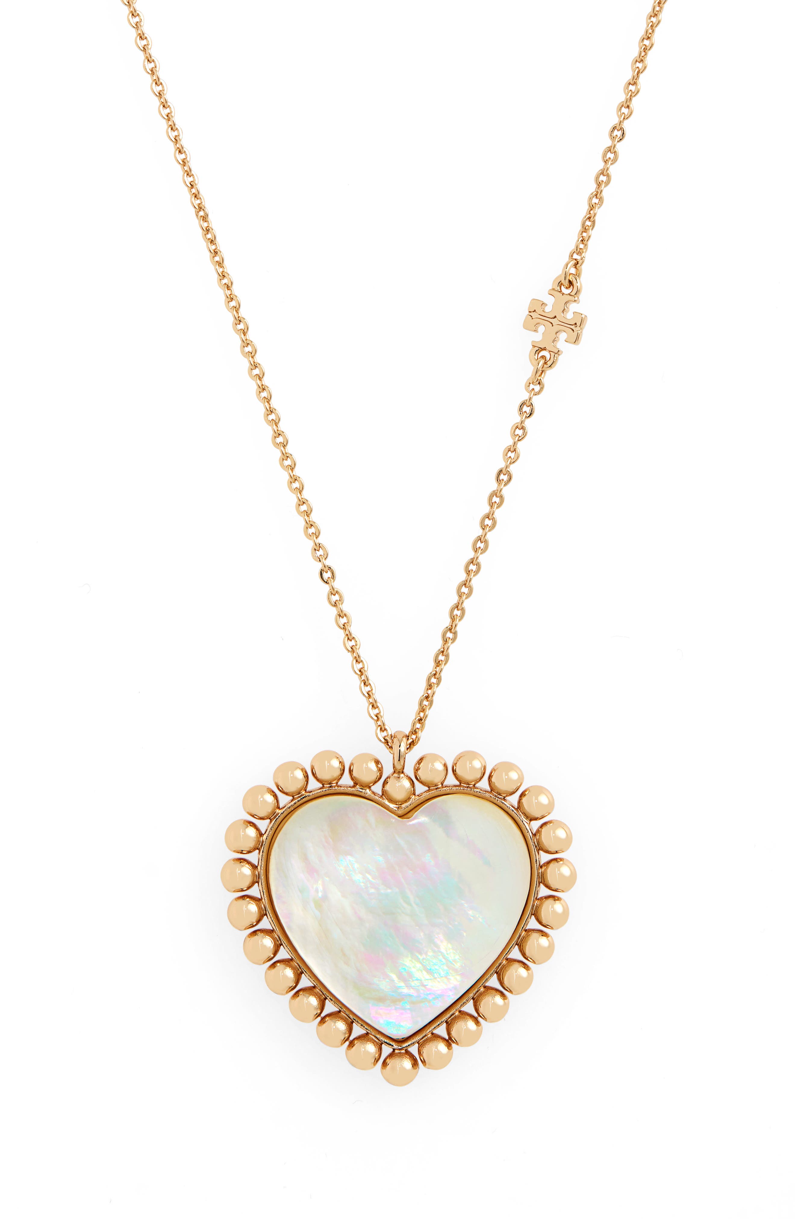 Tory Burch Heart Pendant Necklace