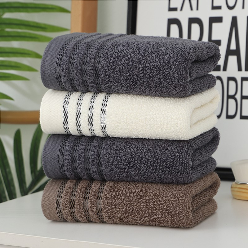 昆仑月毛巾纯棉洗脸巾吸水不掉毛家用大毛巾