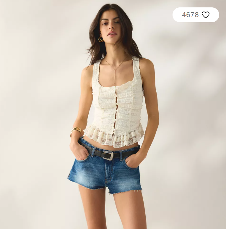 Urban Outfitters 额外6折促销 Kimchi Blue上衣低至$8.97
