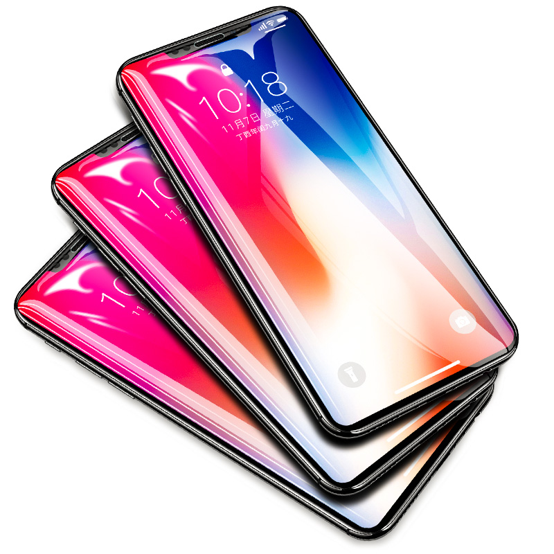 iphoneX钢化膜Xr苹果X手机