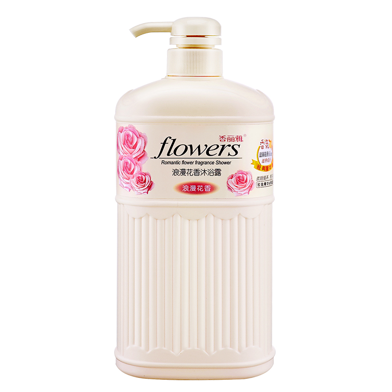 持久留香浪漫花香玫瑰嫩肤保湿沐浴露洗发水