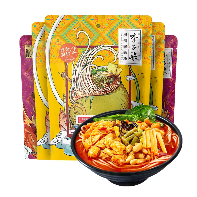 限时加赠！李子柒螺蛳粉加赠品到手6袋