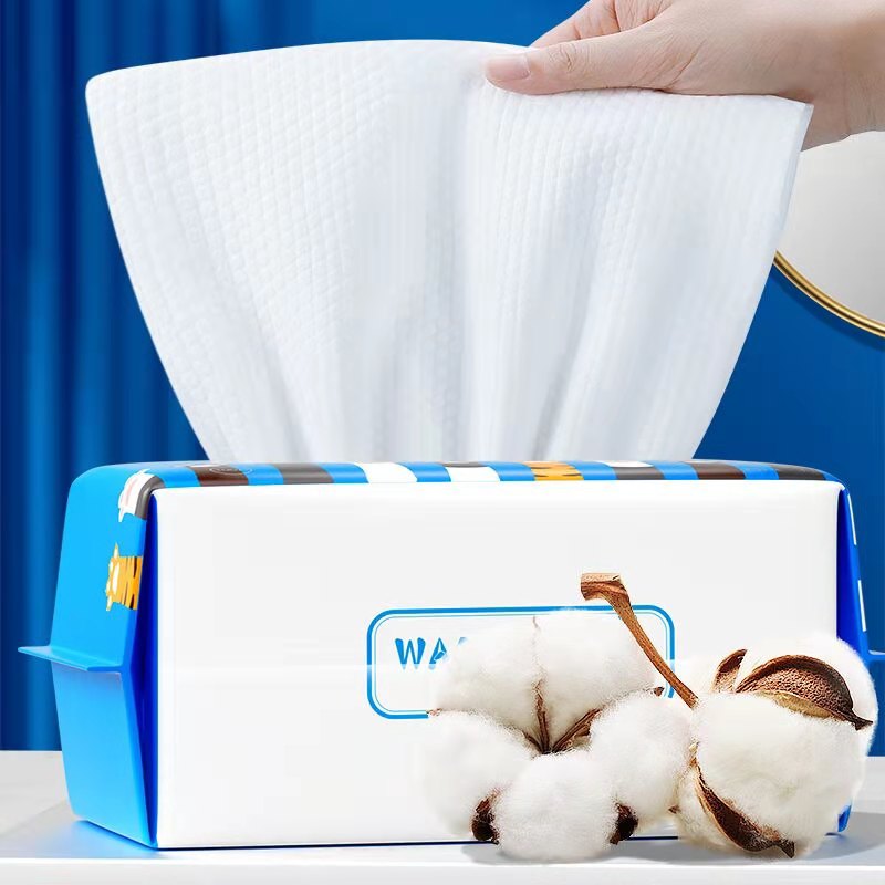 【买二送一】加厚纯棉洗脸巾100抽