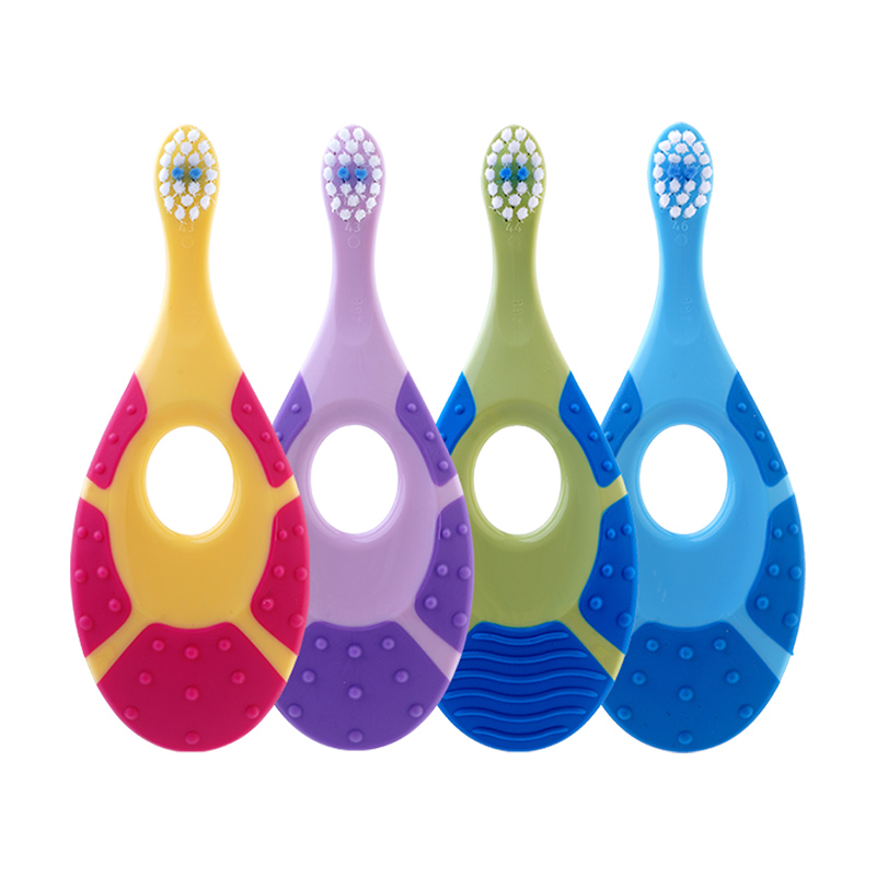 【猫超】jordan进口宝宝儿童牙刷*4