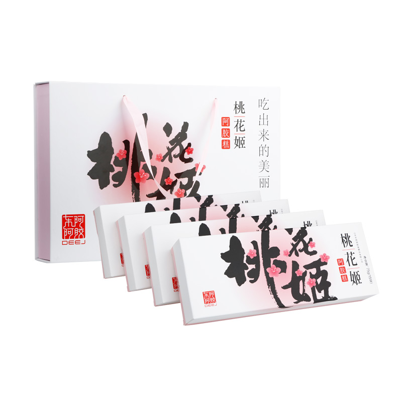 东阿阿胶桃花姬阿胶糕