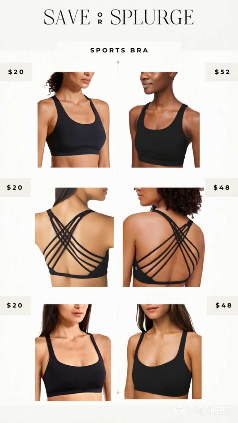 Lululemon Knockoff Sports Bras on Amazon