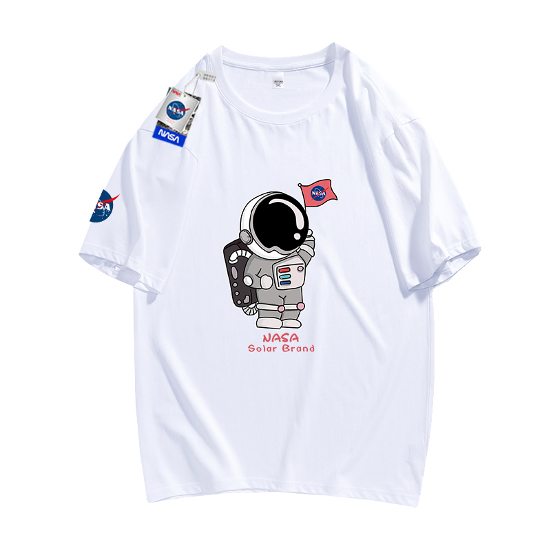 【全款一个价】NASA联名款宽松情侣短袖