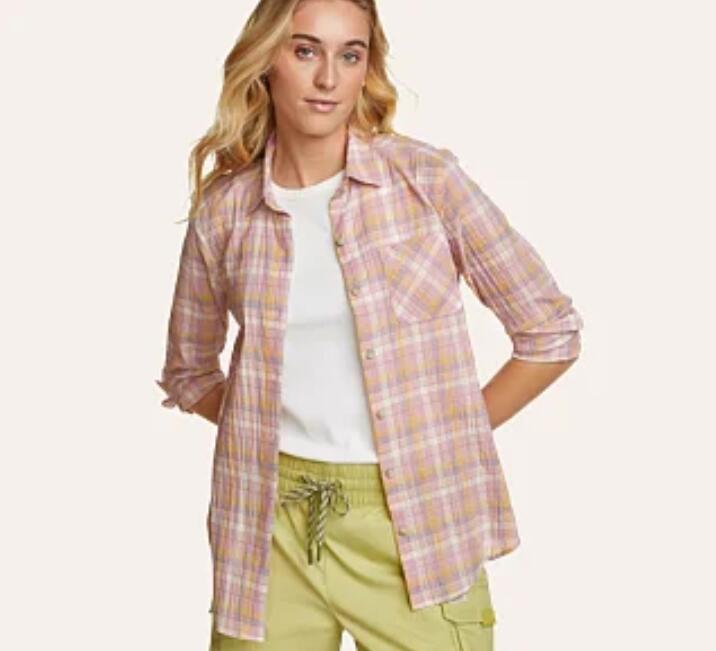 Eddie Bauer 限时好价来了！男女精选服饰清仓区额外4折！