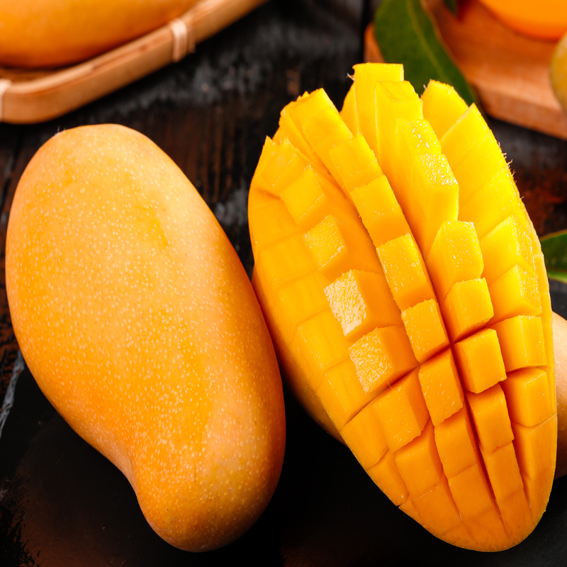3斤中果海南金煌芒果【9斤28.9元】