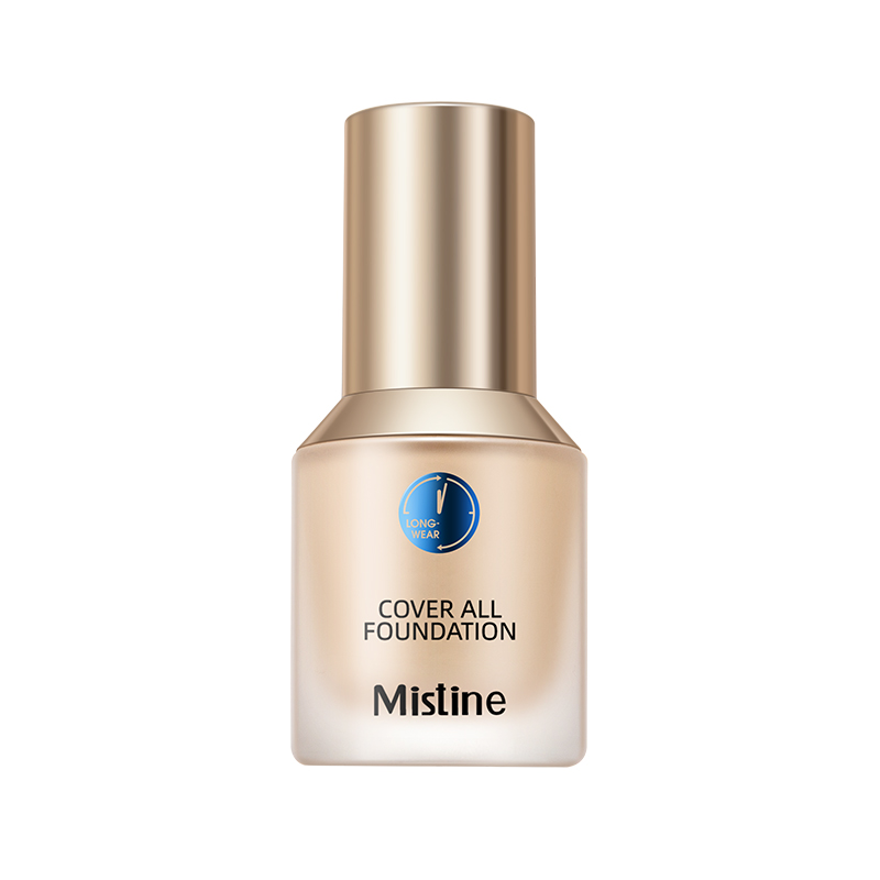 蜜丝婷金盾蓝盾粉底液混干油皮保湿遮瑕持久