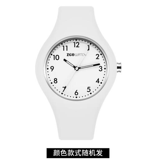 0.1元包邮！正港ZGO 手表男女学生电子表防水潮流时尚石英腕表 随机发