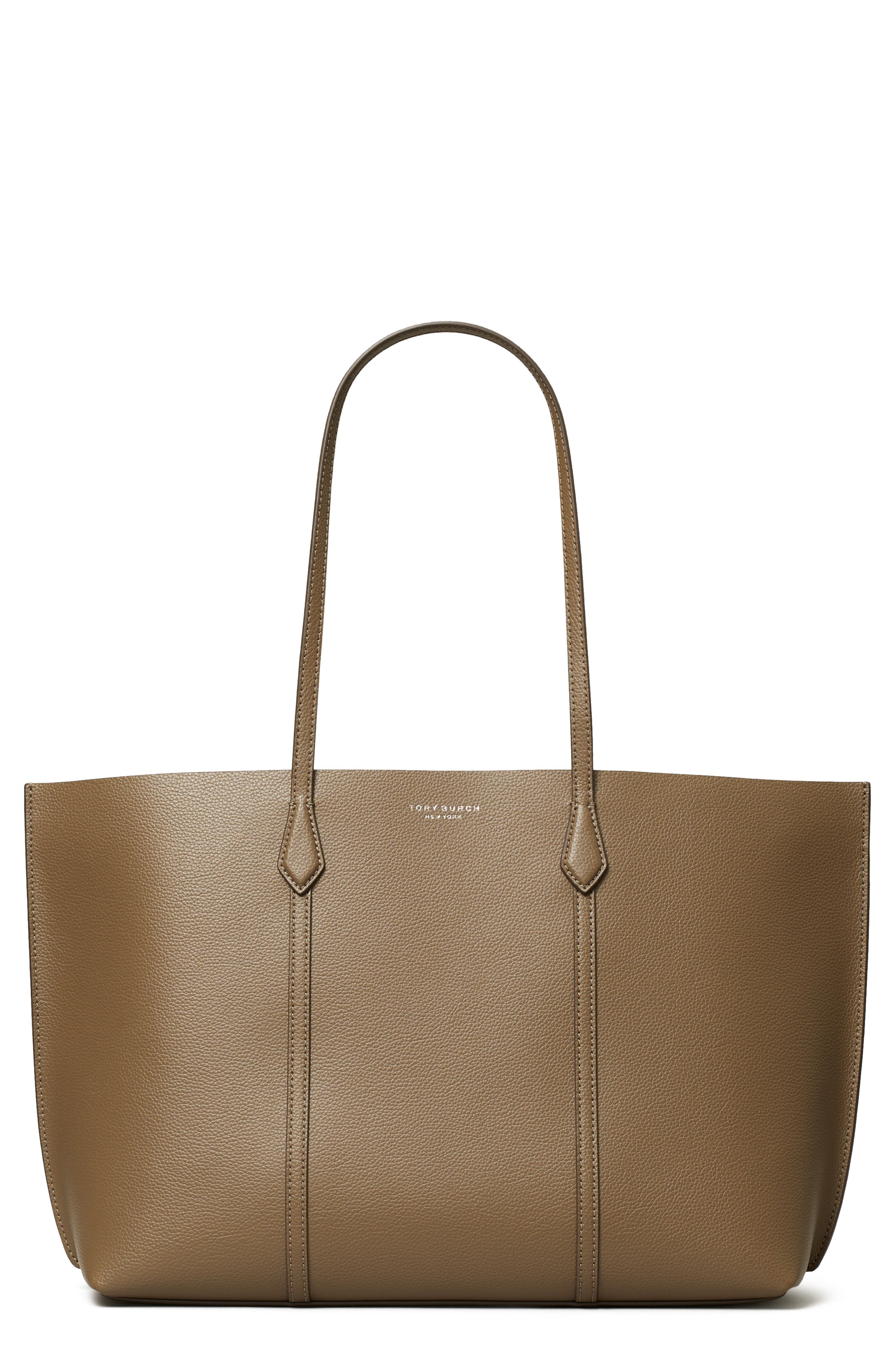 Tory Burch Perry Triple Compartment Leather Tote